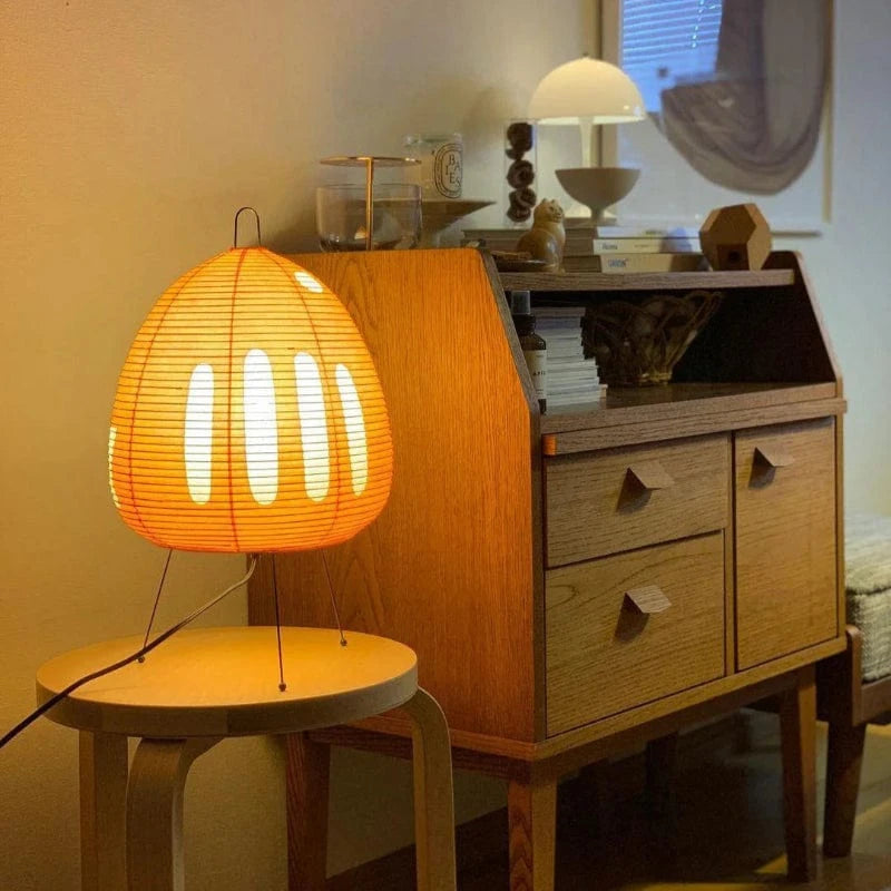 ZenGlow™ Akari rijstpapieren lamp met E27-fitting – productafbeelding 2