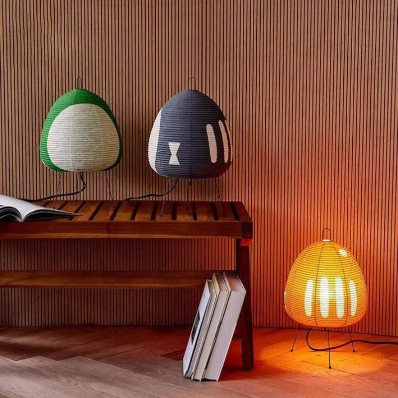 ZenGlow™ Akari rijstpapieren lamp met E27-fitting – productafbeelding 3