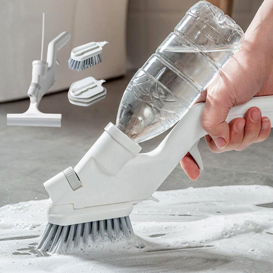 Shower Scrubber™ 4-in-1 badkamerborstel met uitschuifbare steel – productafbeelding 1