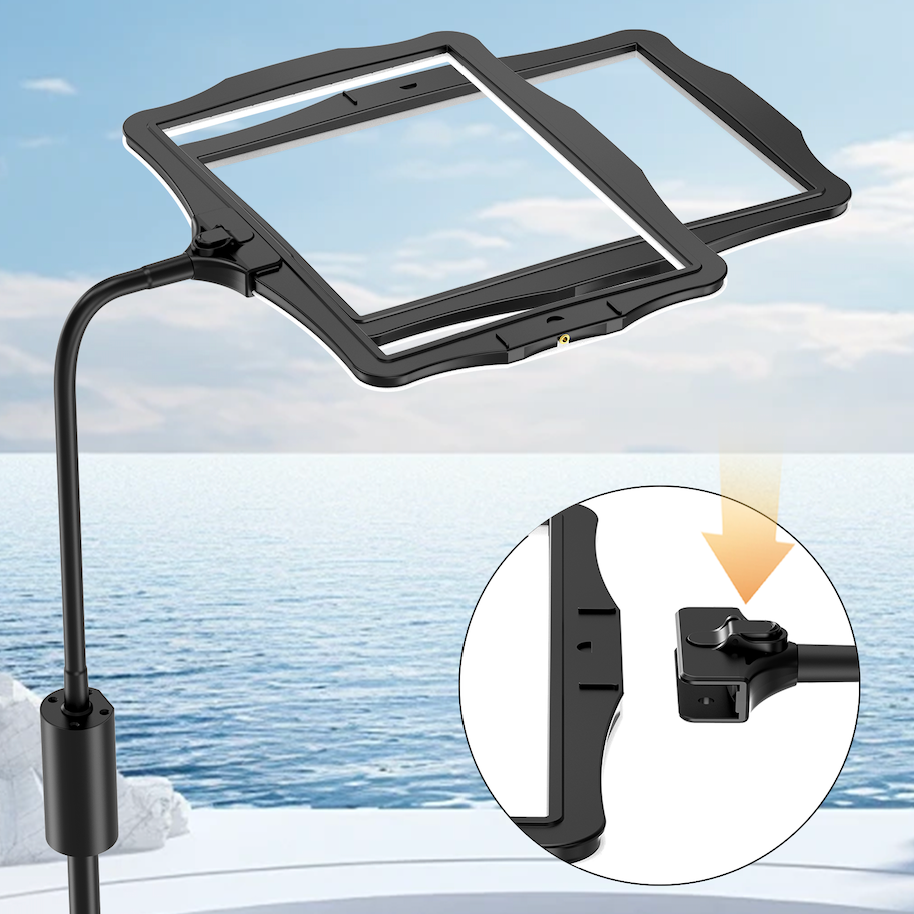 BrightView™ staande vergrootlamp met LED – afbeelding 5