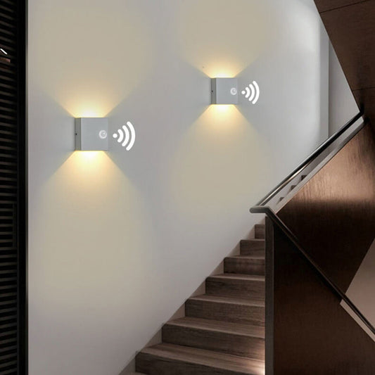 LumiGlow™ LED-buitenwandlamp met optionele bewegingssensor – productafbeelding 1