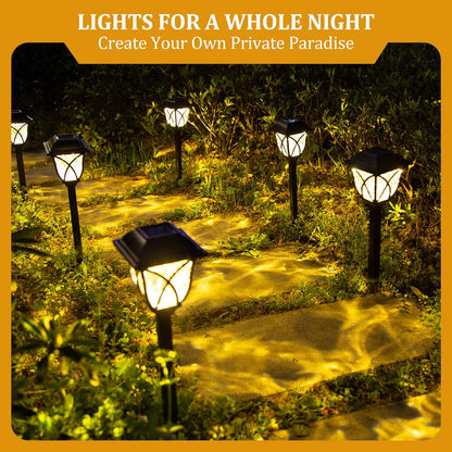 SolarGlow™ set van 6 solar tuinlampen met LED – productafbeelding 2