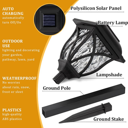 SolarGlow™ set van 6 solar tuinlampen met LED – productafbeelding 5