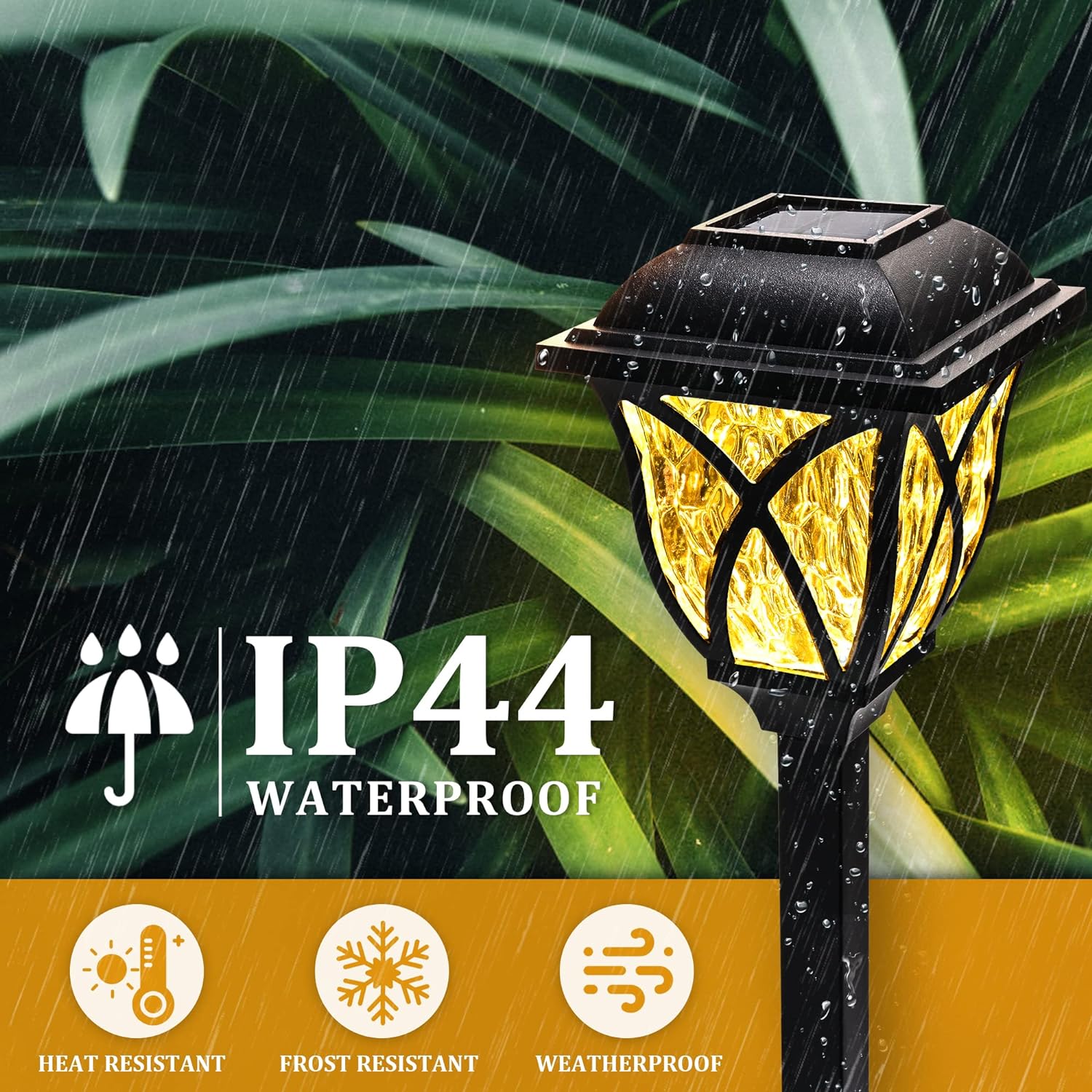 SolarGlow™ set van 6 solar tuinlampen met LED – productafbeelding 7