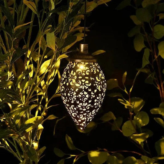SolaraLux™ hangende solar tuinlantaarns – productafbeelding 1