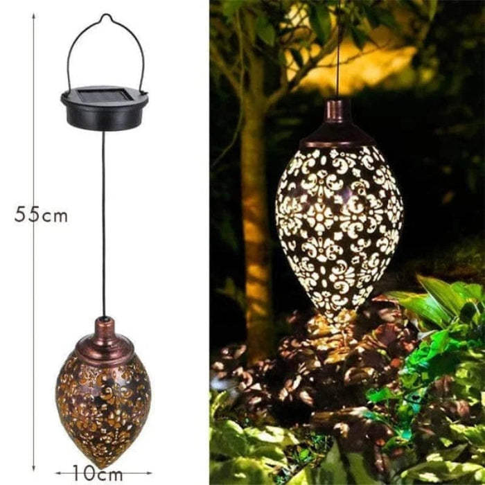 SolaraLux™ hangende solar tuinlantaarns – productafbeelding 5