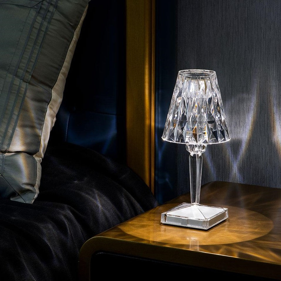 LumaSphere™ kristallen tafellamp met 3 lichtkleuren – productafbeelding 3