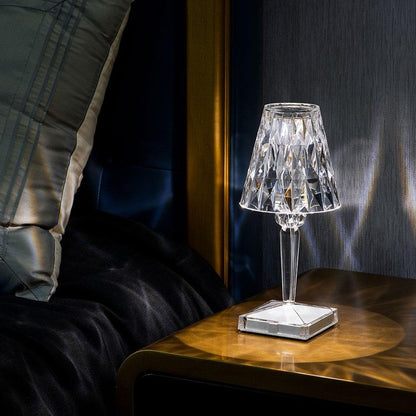 LumaSphere™ kristallen tafellamp met 3 lichtkleuren – productafbeelding 3