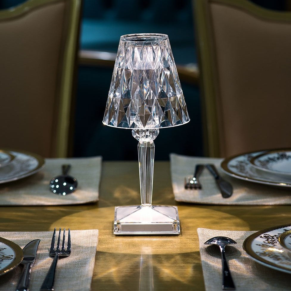 LumaSphere™ kristallen tafellamp met 3 lichtkleuren – productafbeelding 4