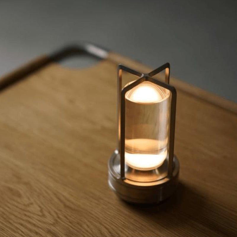 LumiAura™ draadloze kristalglazen LED-tafellamp – productafbeelding 6