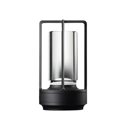 LumiNest™ draadloze aluminium tafellamp met dimbare LED – productafbeelding 2