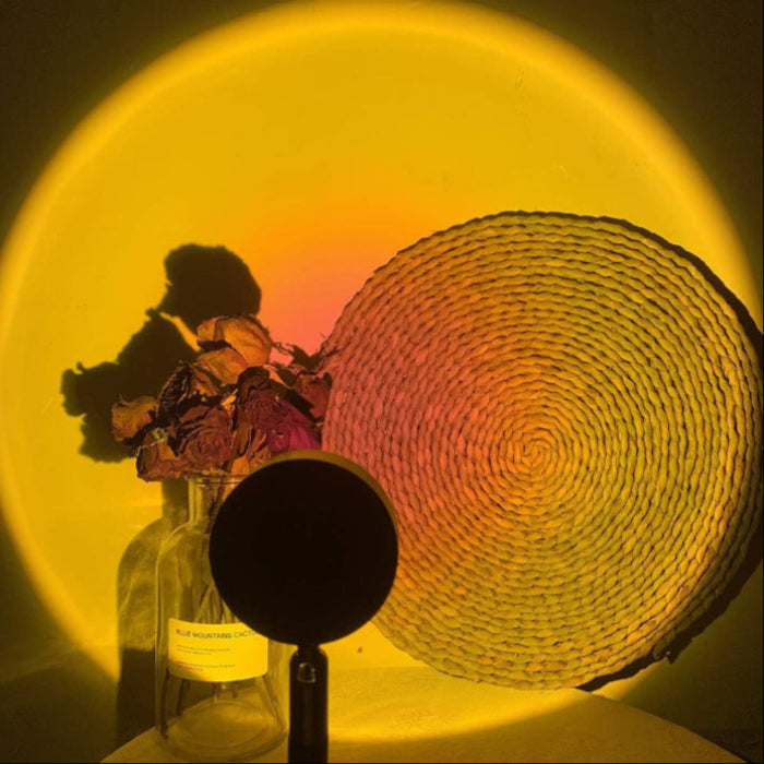 SunsetAura™ draaibare LED-zonsondergangprojector met USB – productafbeelding 7