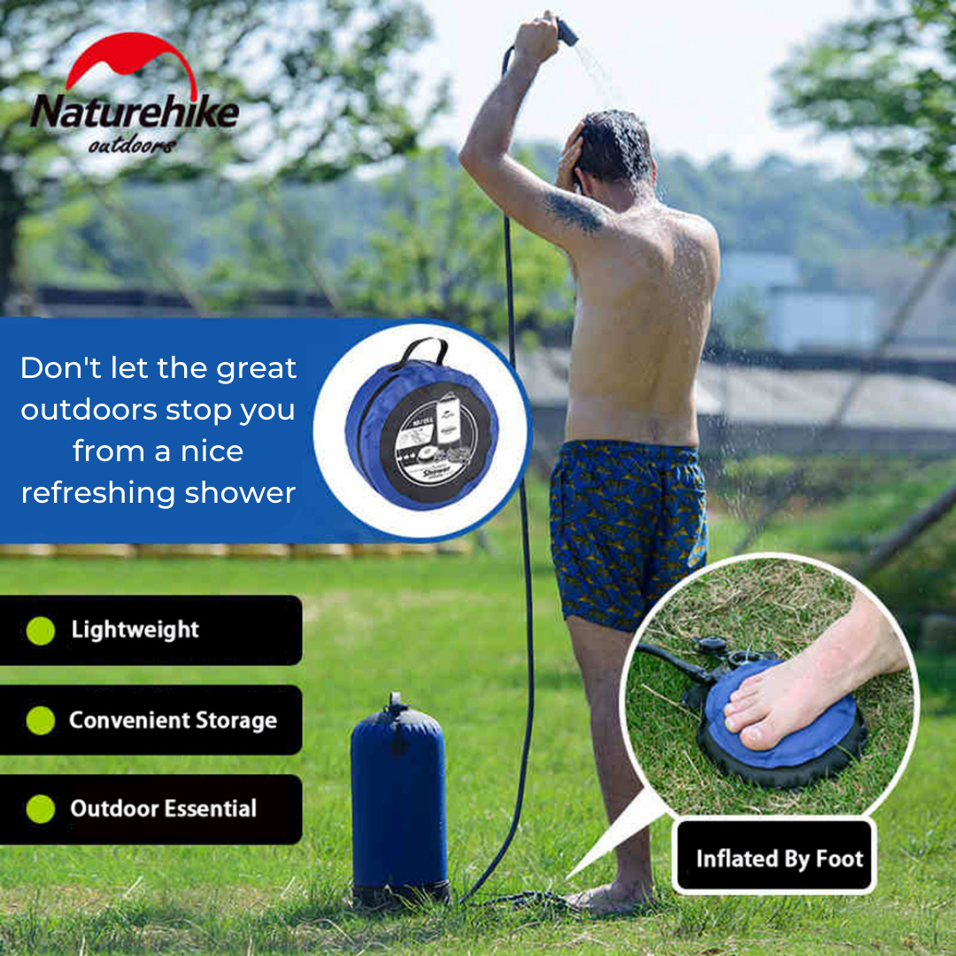 NatureHike™ draagbare campingdouche van 11 liter – productafbeelding 6