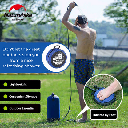 NatureHike™ draagbare campingdouche van 11 liter – productafbeelding 6