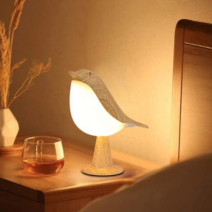 TwiLightBird™ oplaadbare LED-vogellamp met touchbediening – productafbeelding 1