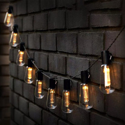 TwinkleSphere™ solar lichtsnoer met peervormige LED-lampjes – productafbeelding 3