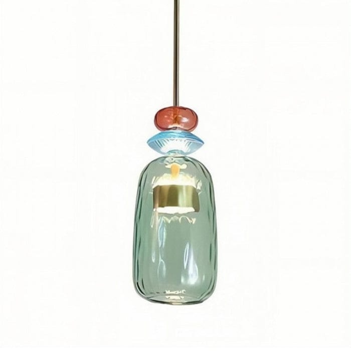LumaGlow™ kleurrijke hanglamp van matglas met LED-lamp – productafbeelding 7