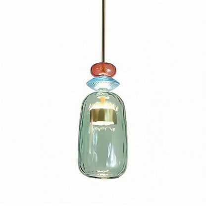 LumaGlow™ kleurrijke hanglamp van matglas met LED-lamp – productafbeelding 7