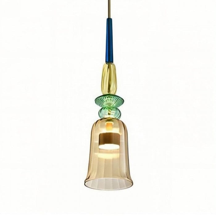 LumaGlow™ kleurrijke hanglamp van matglas met LED-lamp – productafbeelding 9