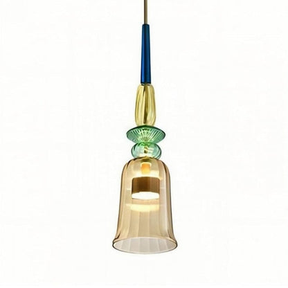 LumaGlow™ kleurrijke hanglamp van matglas met LED-lamp – productafbeelding 9
