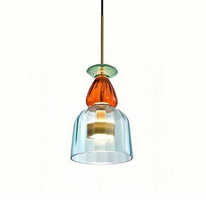 LumaGlow™ kleurrijke hanglamp van matglas met LED-lamp – productafbeelding 10