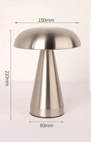 LumaGlow™ oplaadbare vintage USB-tafellamp – productafbeelding 1