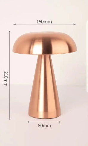 LumaGlow™ oplaadbare vintage USB-tafellamp – productafbeelding 9
