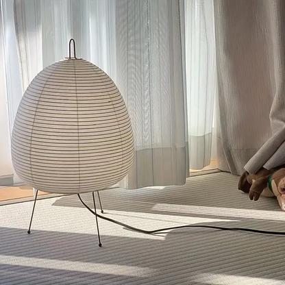 LumiNest™ Wabi-Sabi tafellamp met rijstpapieren kap – productafbeelding 3