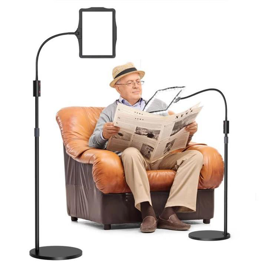 BrightView™ staande vergrootlamp met LED – afbeelding 1