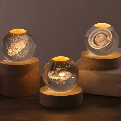 SphereGlow™ 3D-gegraveerde LED-bollamp met touchbediening – productafbeelding 8