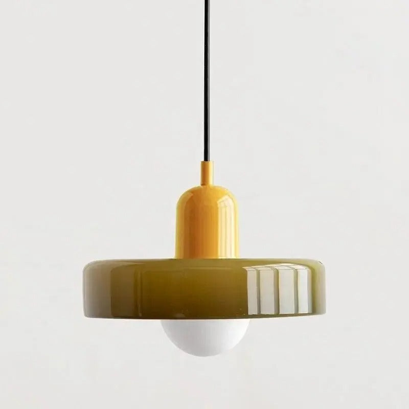 RetroGlow™ verstelbare vintage hanglamp met glazen kap – productafbeelding 5