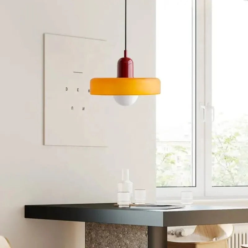 RetroGlow™ verstelbare vintage hanglamp met glazen kap – productafbeelding 20