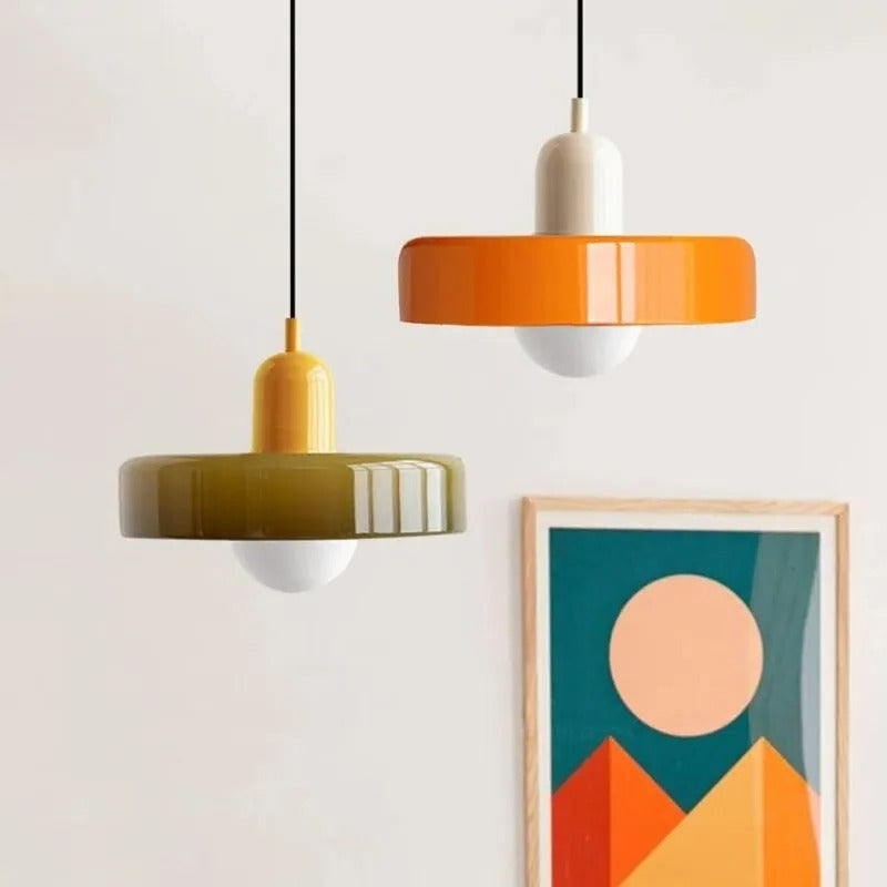 RetroGlow™ verstelbare vintage hanglamp met glazen kap – productafbeelding 19