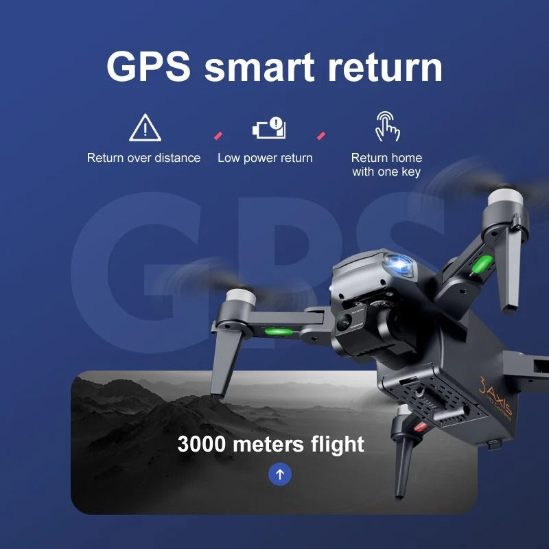 SkyVision™ 8K HD drone met dubbele camera en GPS – productafbeelding 10
