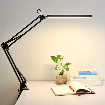 BrightBeam™ verstelbare LED bureaulamp met klem – afbeelding 4