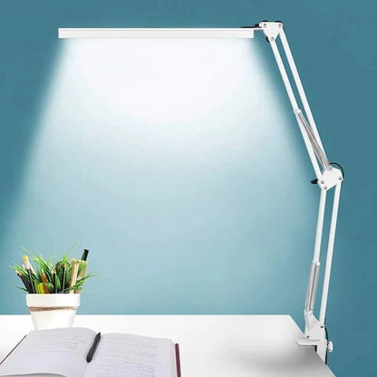 BrightBeam™ verstelbare LED bureaulamp met klem – afbeelding 2