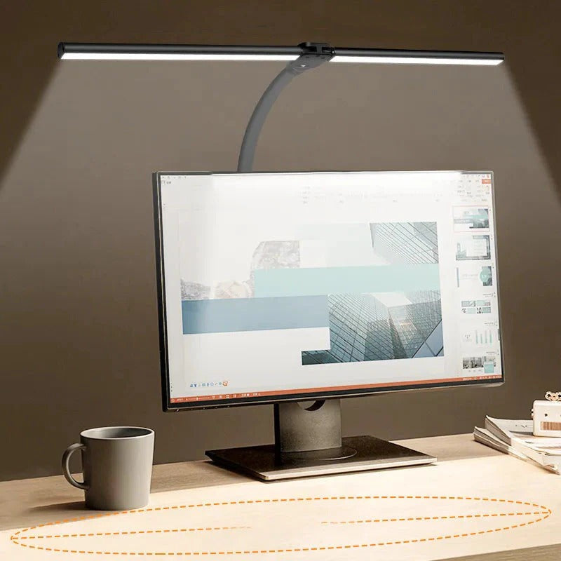 BrightLight™ dubbele LED bureaulamp – afbeelding 2