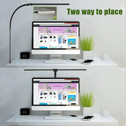 BrightLight™ dubbele LED bureaulamp – afbeelding 3