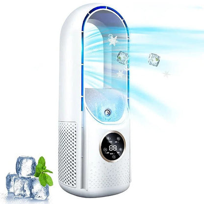 Stille draagbare aircooler zonder bladen met USB