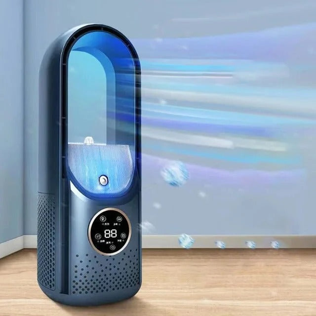 Stille draagbare aircooler zonder bladen met USB