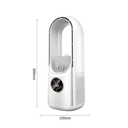 Stille draagbare aircooler zonder bladen met USB