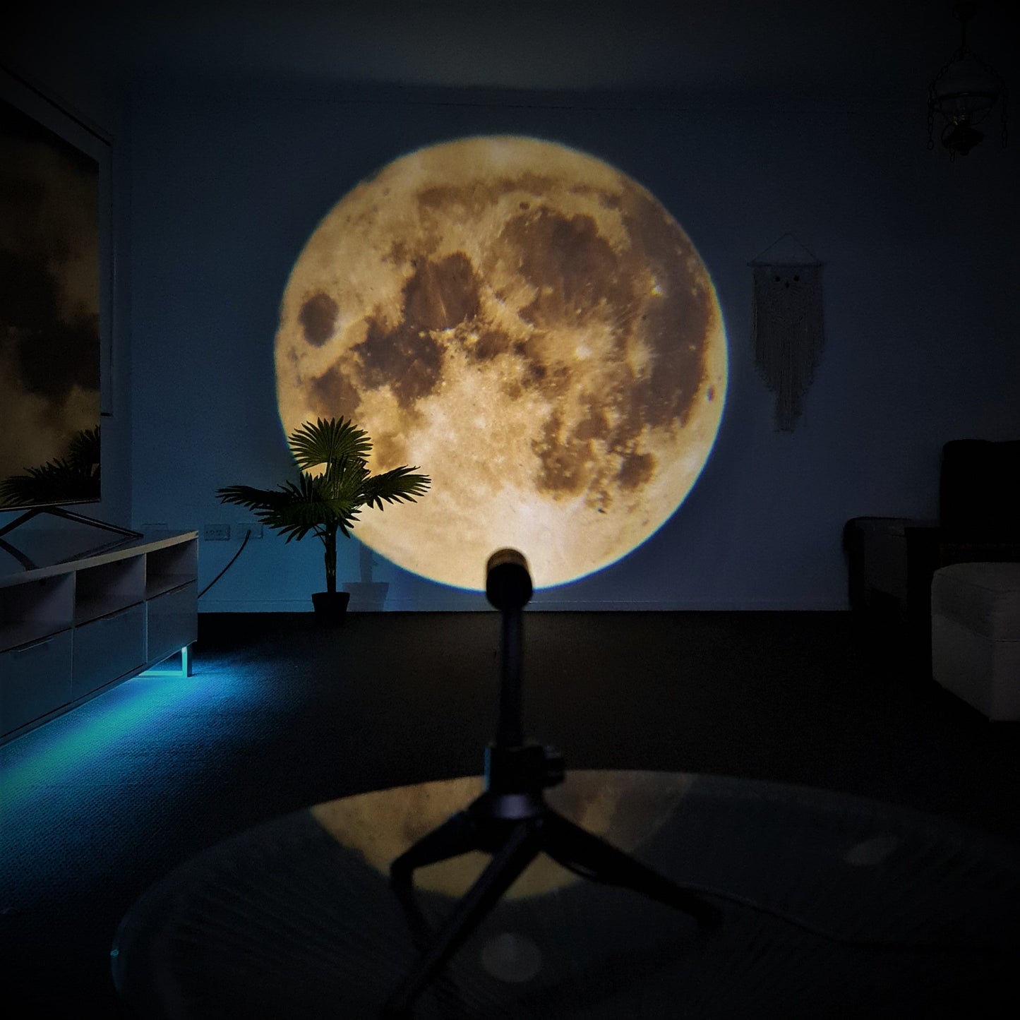 MANIKO™ maanprojectielamp met maan- en aardeprojectie – productafbeelding 1