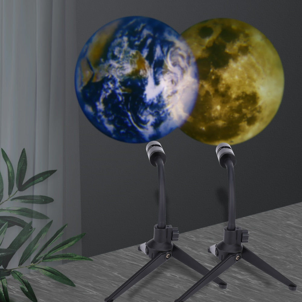 MANIKO™ maanprojectielamp met maan- en aardeprojectie – productafbeelding 2